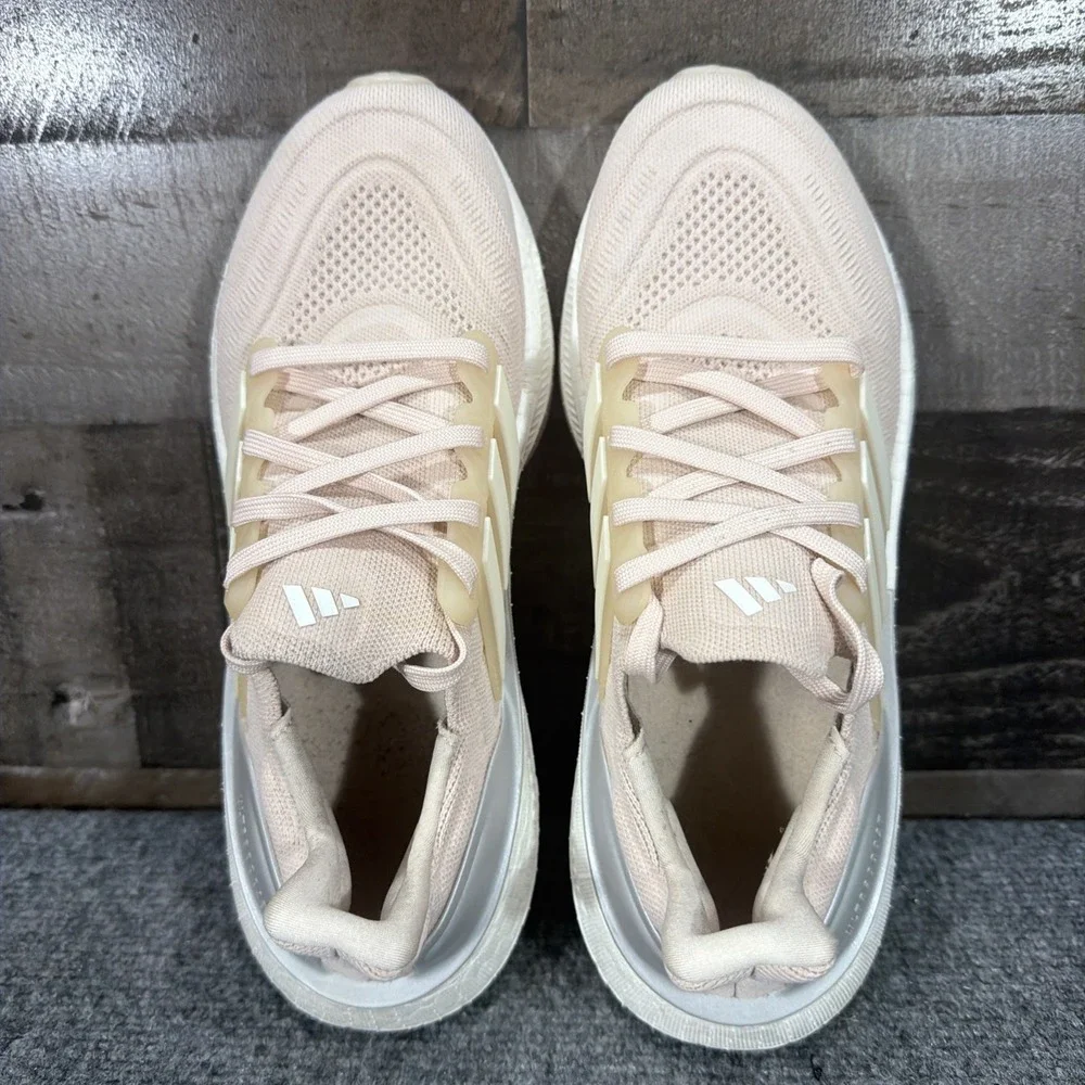 Adidas Ultraboost Light Wonder Quartz Pink Comfy Low Top Athletic Shoes Womens 8